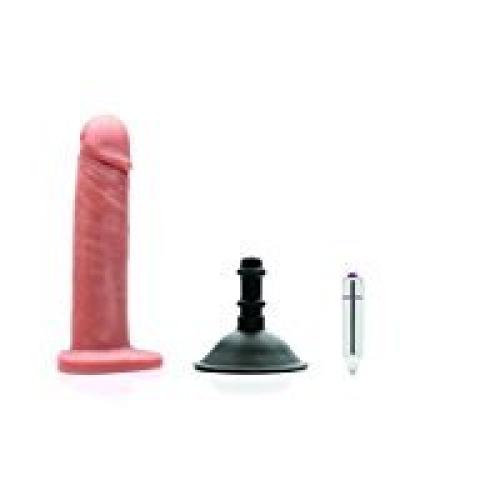 Tantus Alan Ultra Premium Silicone Vibrator, Cocoa