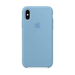 Apple Silicone Case (for iPhone Xs) - Cornflower