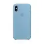 Apple Silicone Case (for iPhone Xs) - Cornflower