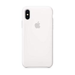 Apple Silicone Case (for iPhone X) - White - MQT22ZM/A