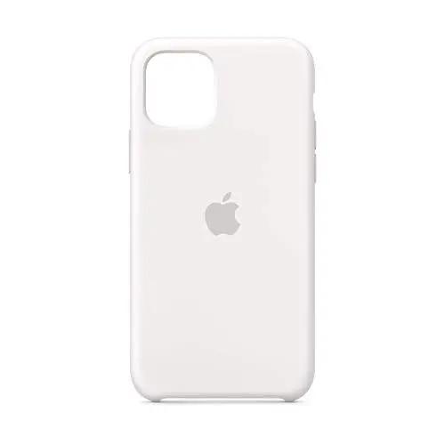 Apple Silicone Case (for iPhone 11 Pro) - White