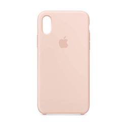 Apple Silicone Case (for iPhone Xs) - Pink Sand