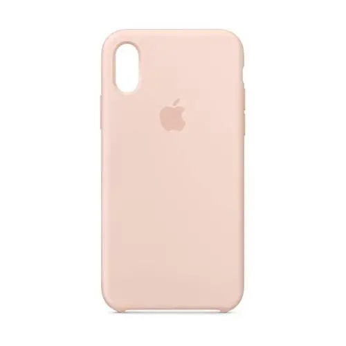 Apple Silicone Case (for iPhone Xs) - Pink Sand