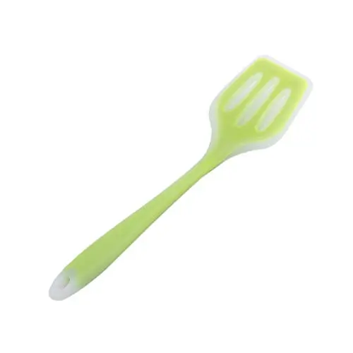UINKE Non-Stick Cooking Spatula Silicone Utensils Stir Heat Resistant Kitchenware Flexible Food Shovel,Green