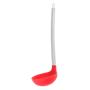 Prettyia 1 Set Silicone Mixing Spoon Soup Sauce Serving Cooking Utensil Heat Resistant Camping Cookware Kitchenware Tool