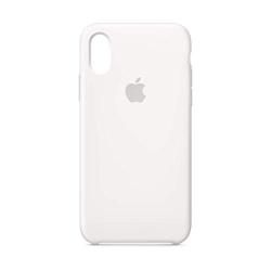 Apple Silicone Case (for iPhone Xs) - White