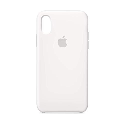 Apple Silicone Case (for iPhone Xs) - White