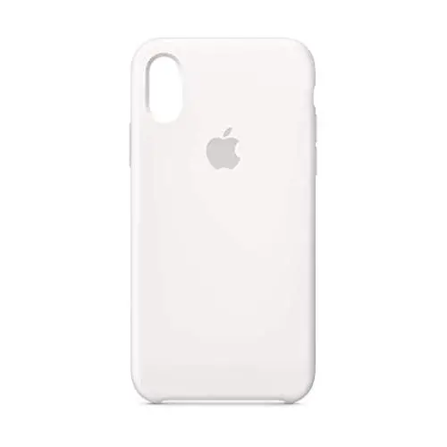 Apple Silicone Case (for iPhone Xs) - White