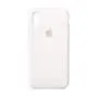Apple Silicone Case (for iPhone Xs) - White