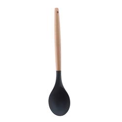 YouCY Brush Shovel Spoon Spatula Colander Wooden Handle Silicone Kitchenware Kitchen Tool Cooking Utensils Kitchen Gadgets Utensil Cookware,2#