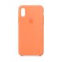 Apple Silicone Case (for iPhone Xs) - Papaya