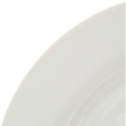 AmazonBasics 18-Piece White Kitchen Dinnerware Set, Dishes, Bowls, Service for 6