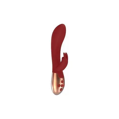 Shots Toys Heating Rabbit Vibrator - Opulent (Red)