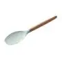 Hjyi Kitchen Cooking waterfront Storage barrel wooden handle silicone kitchenware 11 pieces set non-stick spatula high temperature kitchen utensils cooking Set