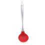 YouCY Hollow Handle Spoon Multifunction Tableware Silicone Soup Spoons Stainless Steel Kitchenware Cooking Kitchen Tool Dining Accessories For Home,Red