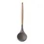Icocol Kitchen Gadgets Tools Utensils High Temperature Silicone Kitchenware Set Egg Beater Colander Wooden Handle