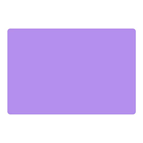 Wellhouse Soft Silicone Waterproof Baking Mat Non Stick Placemat Insulation Hot Tablemat for Baby/Kid/Children (23.6by15.7 Inch, Purple)