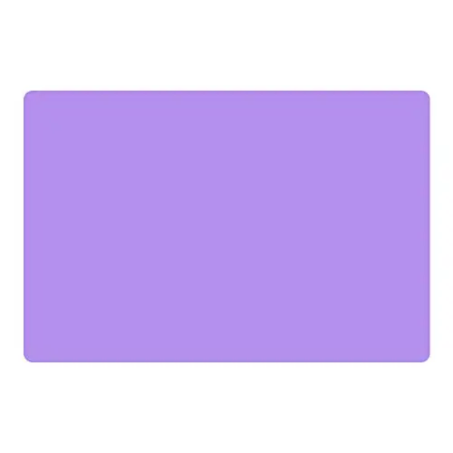 Wellhouse Soft Silicone Waterproof Baking Mat Non Stick Placemat Insulation Hot Tablemat for Baby/Kid/Children (23.6by15.7 Inch, Purple)