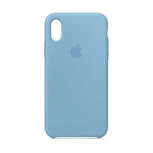 Apple Silicone Case (for iPhone Xs) - Cornflower