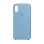 Apple Silicone Case (for iPhone Xs) - Cornflower