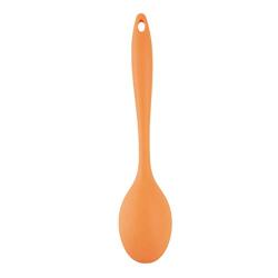 Toporchid Soup Spoon Kitchenware Silicone Kitchen Bakeware Utensil Spoons Scoop Cooking Tools Silicone Spoon(orange)