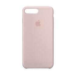 Apple Silicone Case (for iPhone 8 Plus / iPhone 7 Plus) - Pink Sand
