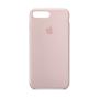 Apple Silicone Case (for iPhone 8 Plus / iPhone 7 Plus) - Pink Sand
