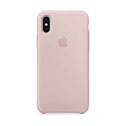 Apple Silicone Case (for iPhone X) - Pink Sand