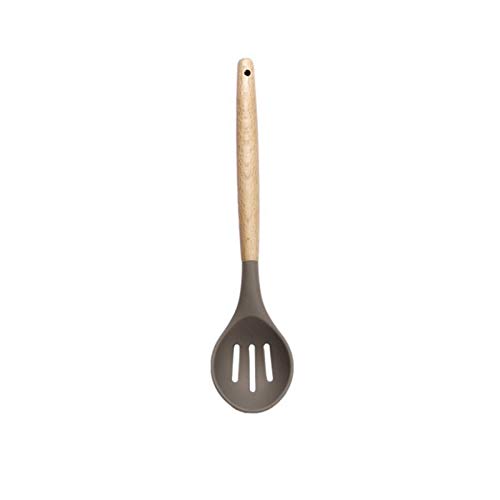 Wooden Handle Silicone Kitchenware Non-Stick Pan Silicone Kitchen Utensils Cooking Tools Kitchen Utensils NEW