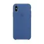 Apple Silicone Case (for iPhone Xs) - Delft Blue