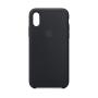 Apple Silicone Case (for iPhone Xs) - Black