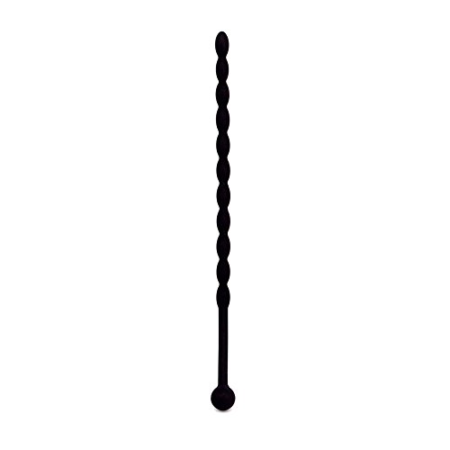 Eastern Delights Flexible Silicone Beads Urethral Sounds Penis Plug, 6mm Bead