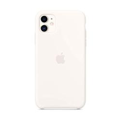 Apple Silicone Case (for iPhone 11) - White