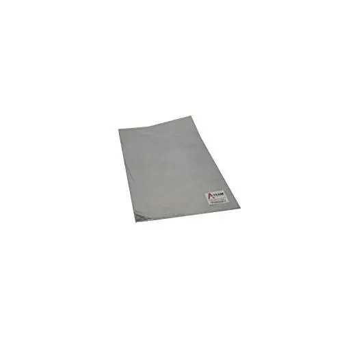 A-Team Performance 13575 Adhesive Backed Aluminized Fiberglass Heat Shield Barrier Up To 2000 Degrees Fahrenheit Multi-Purpose Compatible with Firewall Hoods Hoses and Doors 12" x 24"