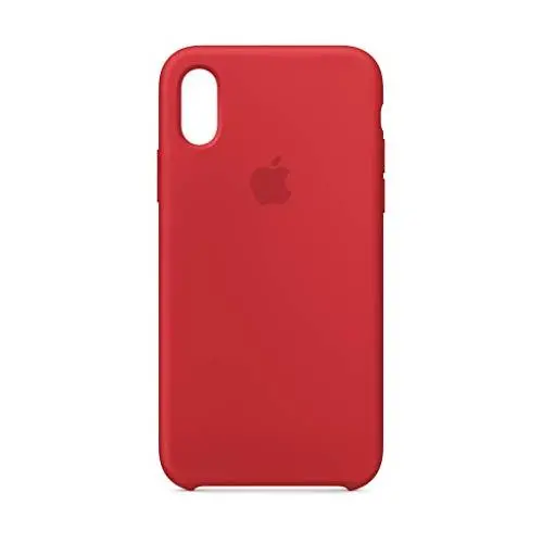 Apple Silicone Case (for iPhone Xs) - (Product) RED