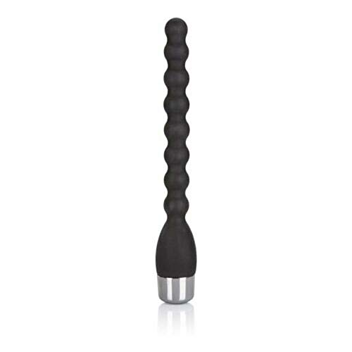 Silicone Bendable Flexible 10 Multi-Speed Massager Beaded Plug Toy for Men Women Btime4018