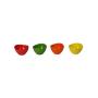 Trudeau Silicone Pinch Bowls, Set of 4