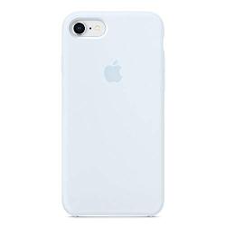 Kekleshell iPhone 8 Silicone Case 4.7", iPhone 7 Silicone Case, Soft Liquid Silicone Case with Soft Microfiber Cloth Lining Cushion -4.7inch (Sky Blue)