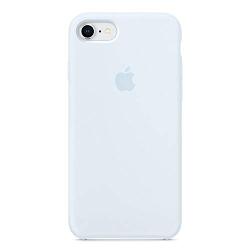 Kekleshell iPhone 8 Silicone Case 4.7", iPhone 7 Silicone Case, Soft Liquid Silicone Case with Soft Microfiber Cloth Lining Cushion -4.7inch (Sky Blue)