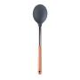 Hjyi Silicone Kitchen tool wooden Handle silicone kitchenware 9 piece set cooking spoon shovel kitchenware set