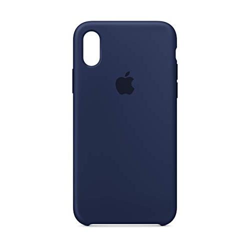 Apple Silicone Case (for iPhone X) - Midnight Blue - MQT32ZM/A