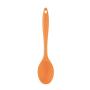 Toporchid Soup Spoon Kitchenware Silicone Kitchen Bakeware Utensil Spoons Scoop Cooking Tools Silicone Spoon(orange)