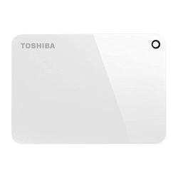 Toshiba Canvio Advance 2TB Portable External Hard Drive USB 3.0, White (HDTC920XW3AA)