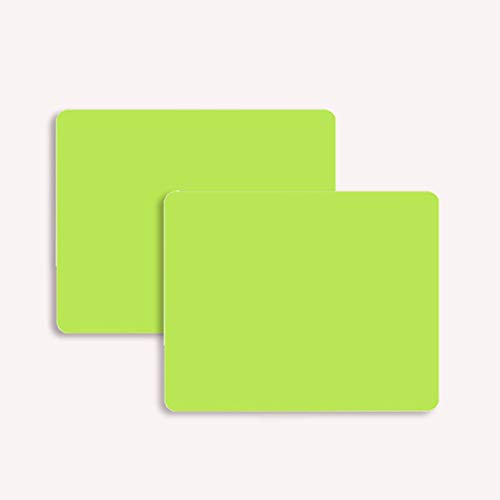 Extra Large Silicone Heat Resistant Nonskid Table Mat, for Baby Silicone Place mats for infants and Kids Place Mat,Pizza Mat , Table Mat, Placement Mat,Non-slip Waterproof(23.215.5, green)(2pack)
