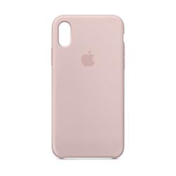 Apple Silicone Case (for iPhone X) - Pink Sand