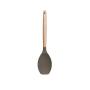 Wood handle Cooking Tools Silicone Kitchen Utensils Gadgets Kitchenware Set Spatula Shovel Spoon Home Kitchen Tools,F
