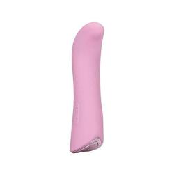 Jopen Amour Rechargeable Silicone Mini G Vibrator, Soft Pink, 4.75 Inch