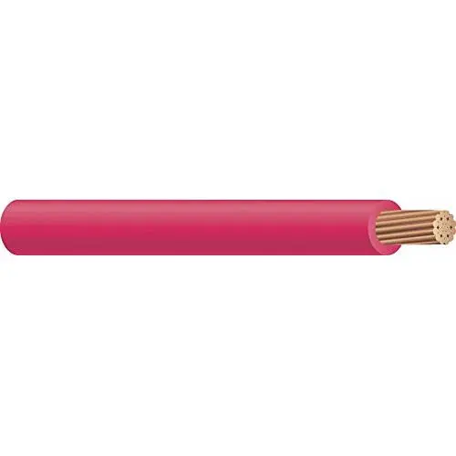 Southwire 55671523 Primary Wire, 12-Gauge Bulk Spool, 100-Feet, Red