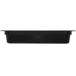 Carlisle 10201B03 StorPlus Full Size Food Pan, Polycarbonate, 4" Deep, Black