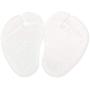 3 Pairs Soft Self-Adhesive Silicone Gel Forefoot Cushions Forefoot Pain Relief Grip Pads Non Slip Pain Relief Sandal Insoles for Thong Slipper Protectors Toe Posts Protectors for Women Men (Random)